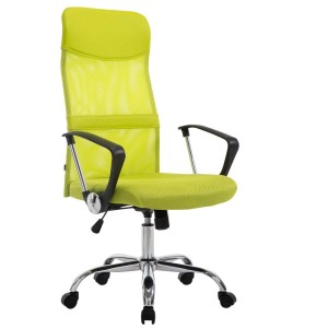 Silla de Oficina ASPEN XL, Malla Transpirable, Asiento acolchado, Hasta 150 Kg, Color Rojo