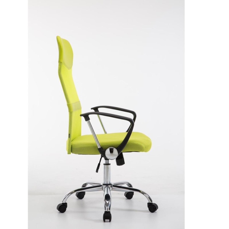Silla de Oficina ASPEN XL, Malla Transpirable, Asiento acolchado, Hasta 150 Kg, Color Rojo