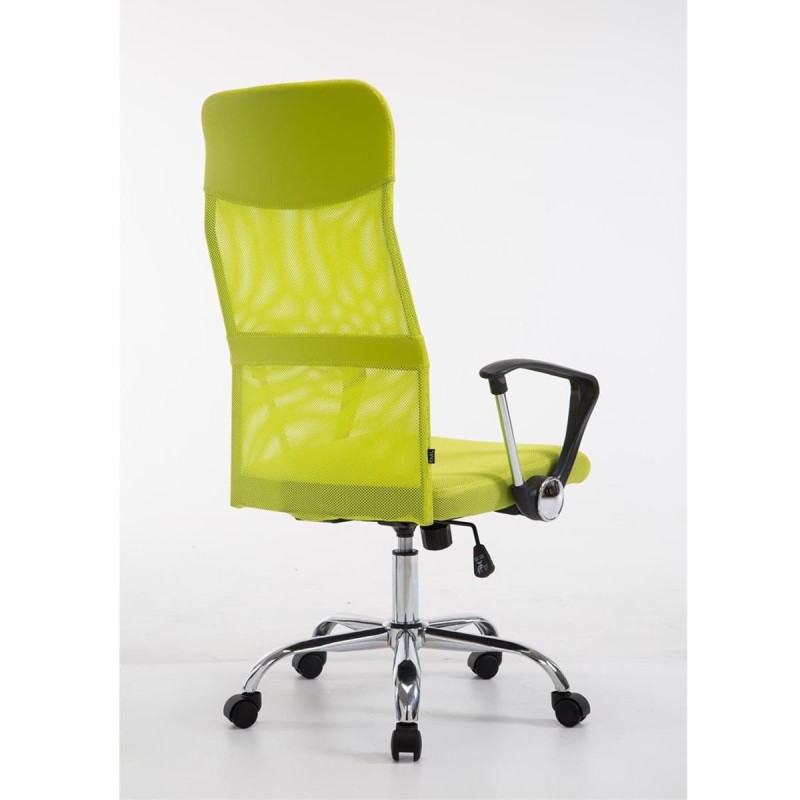 Silla de Oficina ASPEN XL, Malla Transpirable, Asiento acolchado, Hasta 150 Kg, Color Rojo