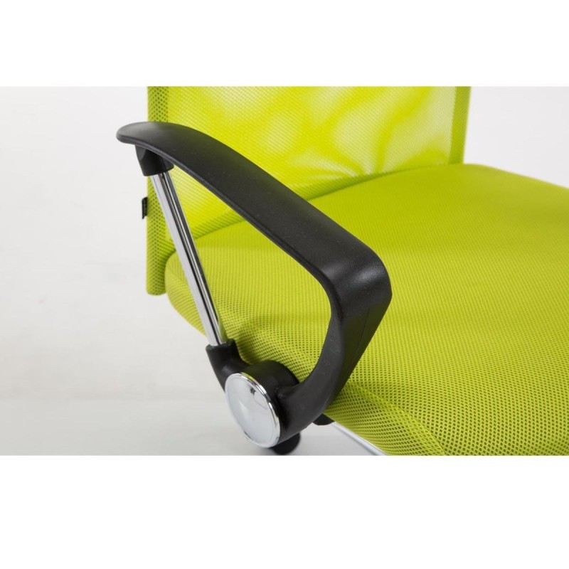 Silla de Oficina ASPEN XL, Malla Transpirable, Asiento acolchado, Hasta 150 Kg, Color Rojo
