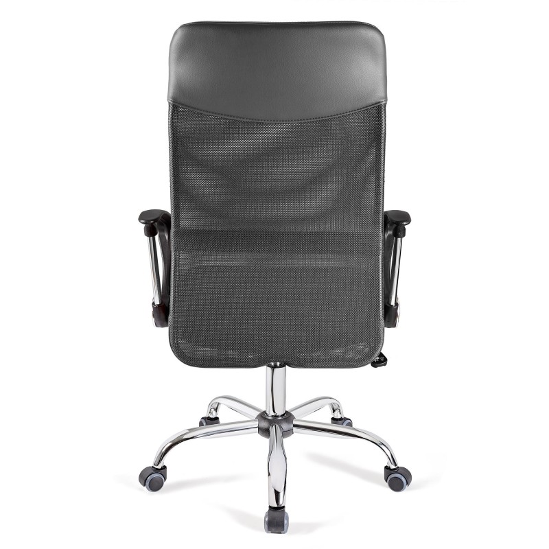 Silla de Oficina ASPEN XL, Malla Transpirable, Asiento acolchado, Hasta 150 Kg, Color Rojo