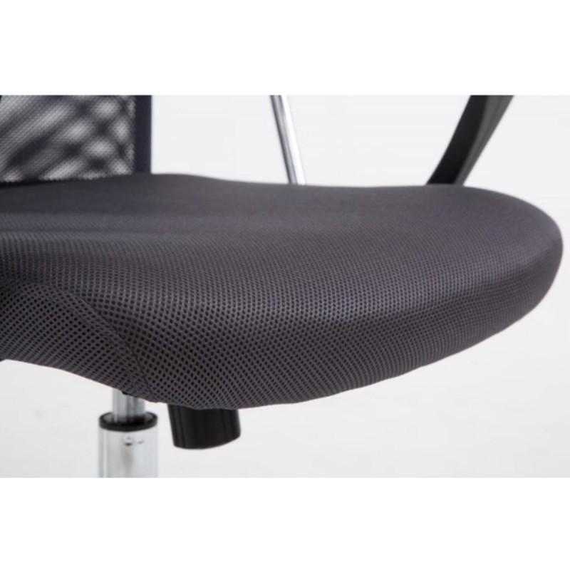 Silla de Oficina ASPEN XL, Malla Transpirable, Asiento acolchado, Hasta 150 Kg, Color Rojo