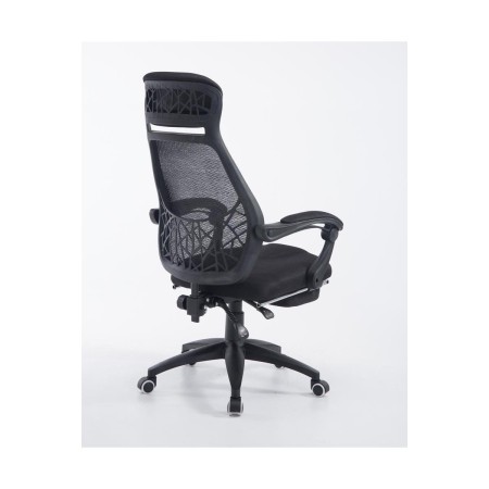 Silla de Oficina MARTXEL, reposapiés extensible, en negro