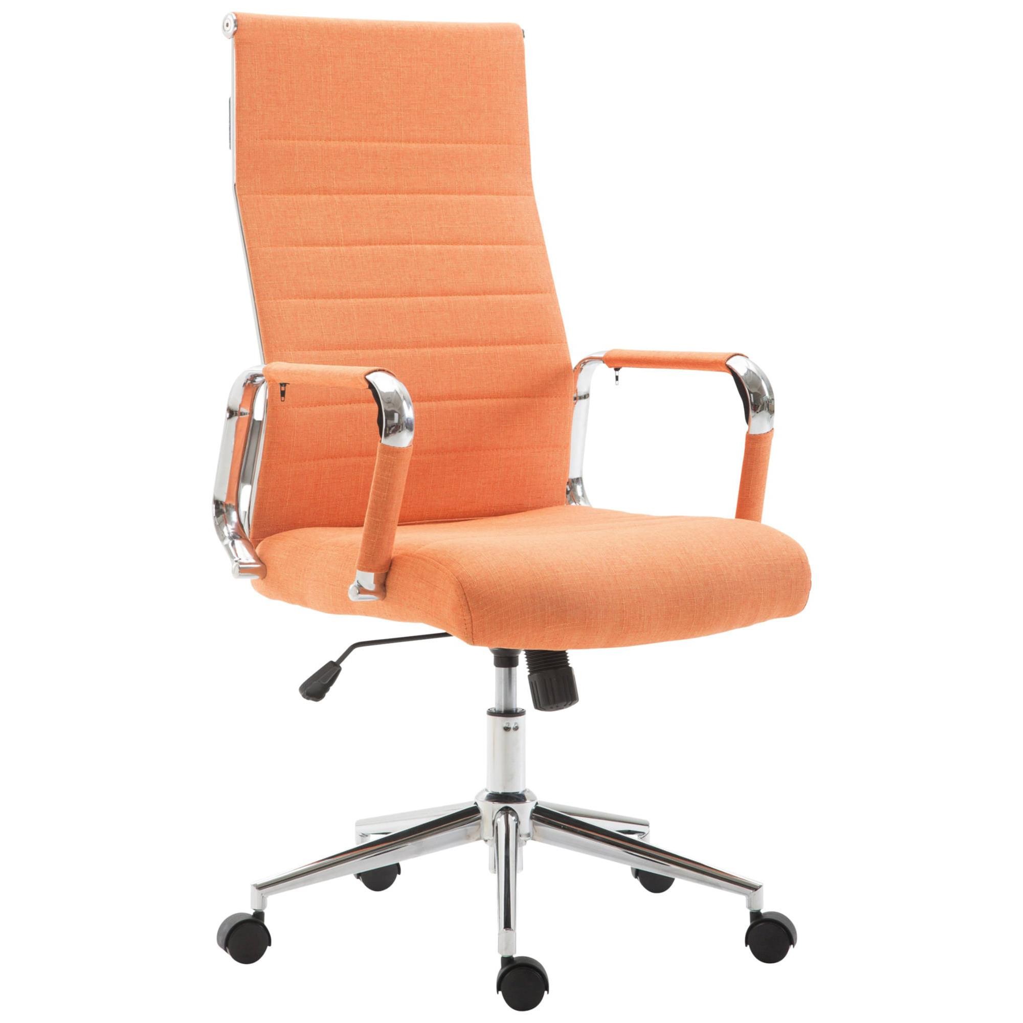 Silla de Oficina KOLMU TELA, Base Metálica, Diseño con Elegantes Costuras, En Negro
