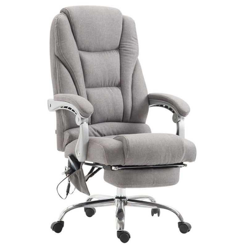 Sillón de Oficina COMODITY MASAJE TELA, función mansaje, en tela negro