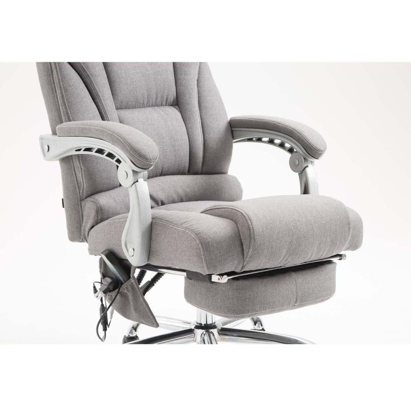 Sillón de Oficina COMODITY MASAJE TELA, función mansaje, en tela negro