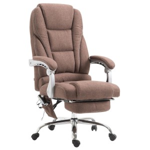 Sillón de Oficina COMODITY MASAJE TELA, función mansaje, en tela negro