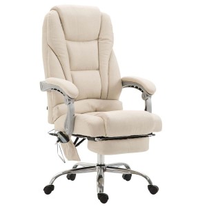 Sillón de Oficina COMODITY MASAJE TELA, función mansaje, en tela negro