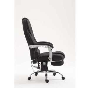 Sillón de Oficina COMODITY MASAJE TELA, función mansaje, en tela negro