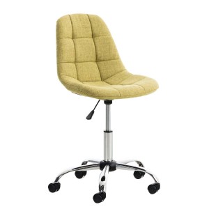 Silla de oficina EMILY en tela negra