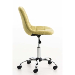 Silla de oficina EMILY en tela negra