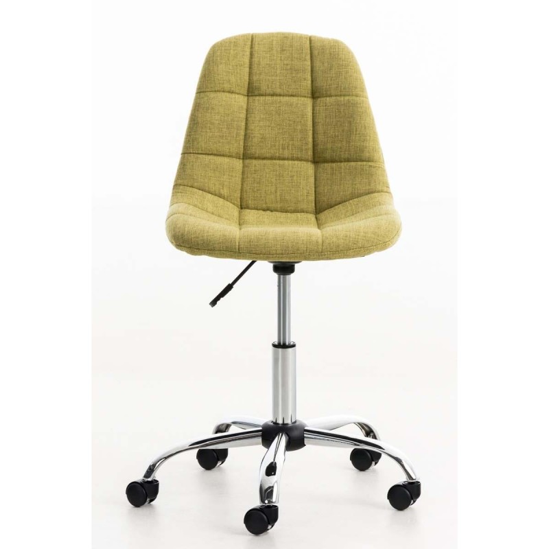 Silla de oficina EMILY en tela negra