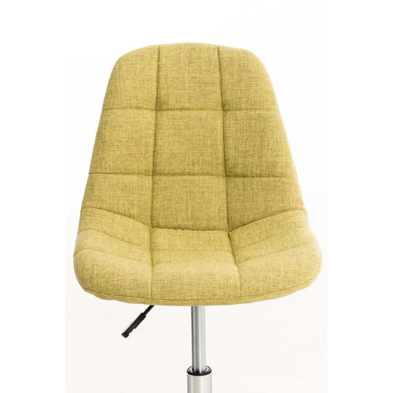 Silla de oficina EMILY en tela negra