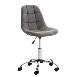 Silla de oficina EMILY en tela negra