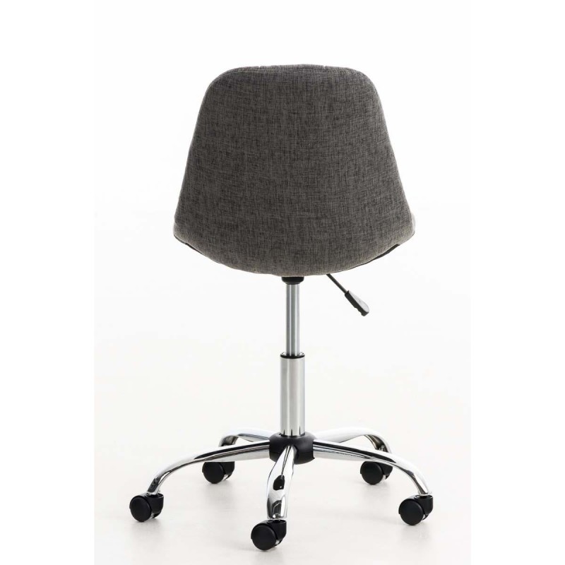 Silla de oficina EMILY en tela negra