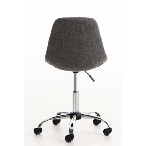 Silla de oficina EMILY en tela negra
