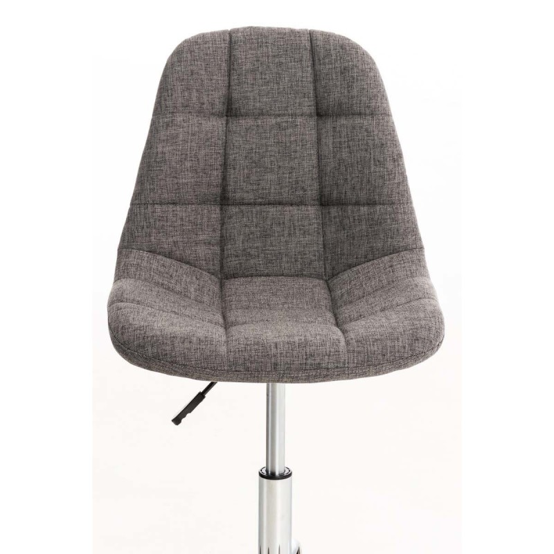 Silla de oficina EMILY en tela negra