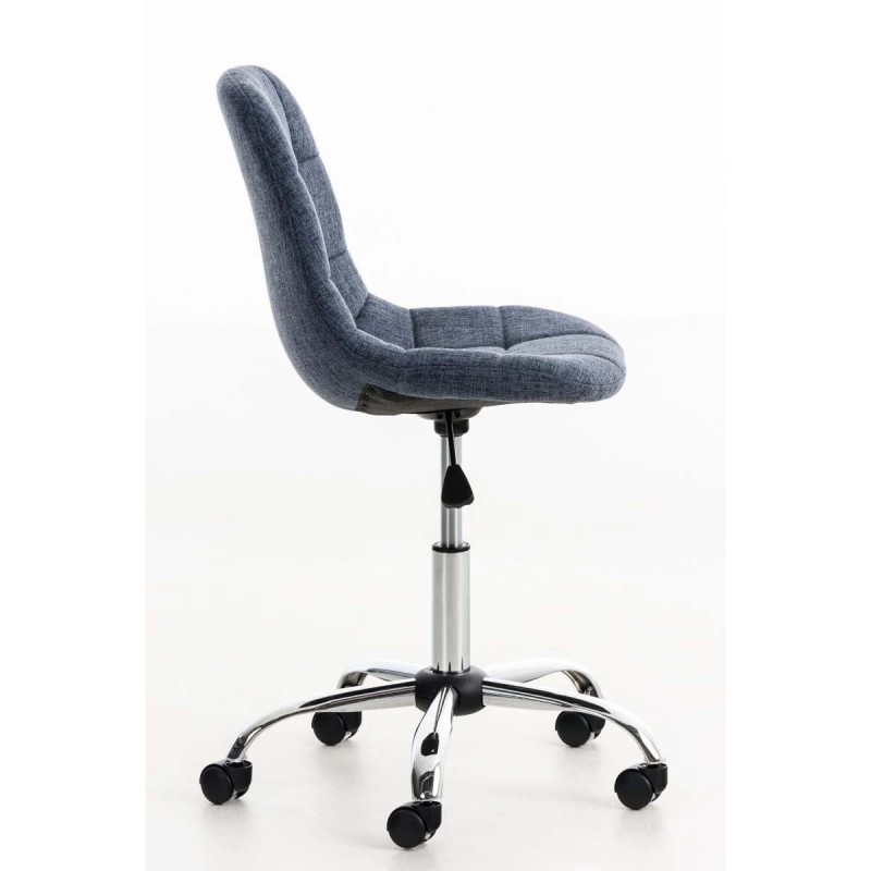 Silla de oficina EMILY en tela negra