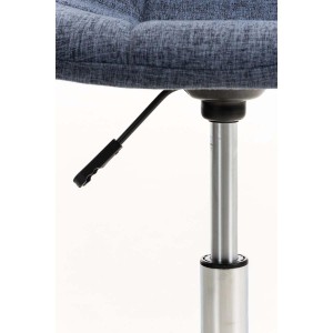 Silla de oficina EMILY en tela negra