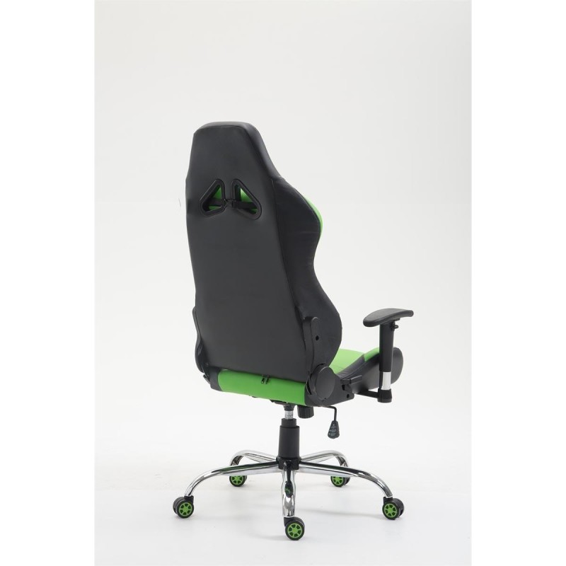 Silla Gaming ROSBY, Diseño Deportivo y Gran Comodidad, en Piel, Color Negro