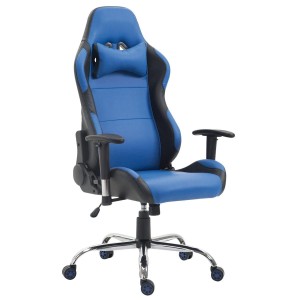 Silla Gaming ROSBY, Diseño Deportivo y Gran Comodidad, en Piel, Color Negro