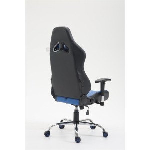 Silla Gaming ROSBY, Diseño Deportivo y Gran Comodidad, en Piel, Color Negro