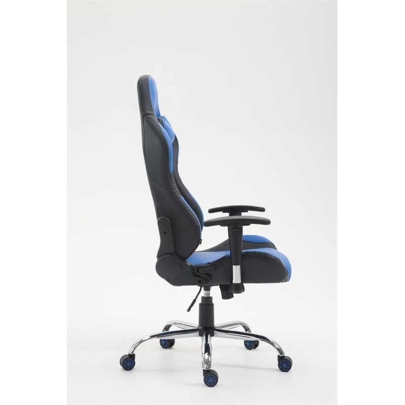 Silla Gaming ROSBY, Diseño Deportivo y Gran Comodidad, en Piel, Color Negro