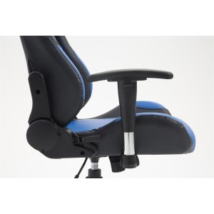 Silla Gaming ROSBY, Diseño Deportivo y Gran Comodidad, en Piel, Color Negro