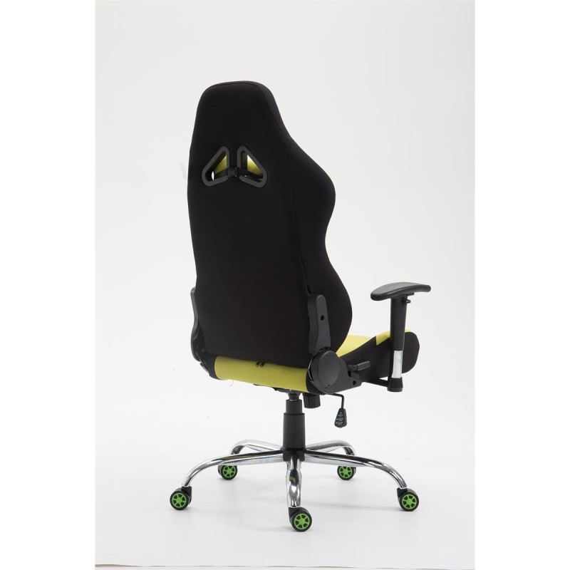 Silla Gaming ROSBY TELA, Diseño Deportivo y Gran Comodidad, Color Negro
