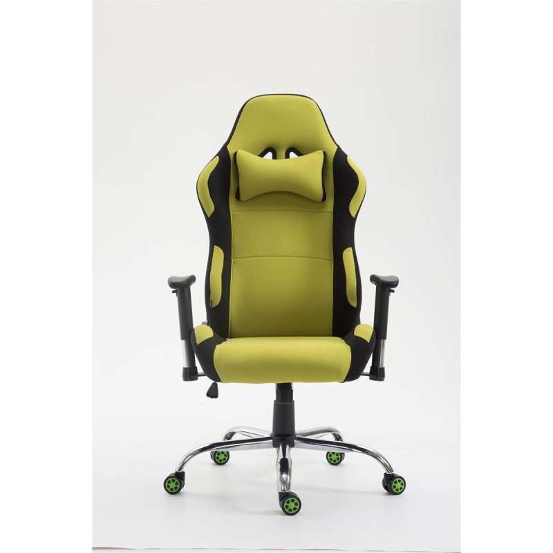 Silla Gaming ROSBY TELA, Diseño Deportivo y Gran Comodidad, Color Negro