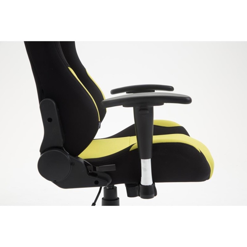 Silla Gaming ROSBY TELA, Diseño Deportivo y Gran Comodidad, Color Negro