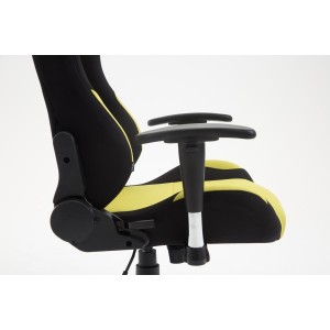 Silla Gaming ROSBY TELA, Diseño Deportivo y Gran Comodidad, Color Negro