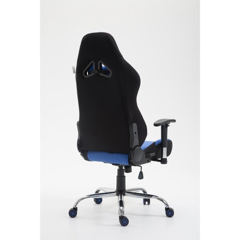 Silla Gaming ROSBY TELA, Diseño Deportivo y Gran Comodidad, Color Negro