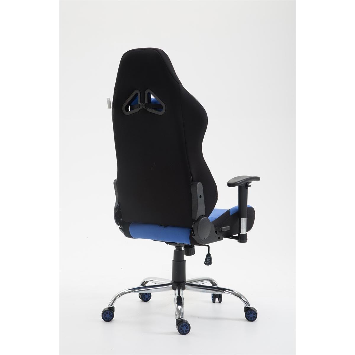 Silla Gaming ROSBY TELA, Diseño Deportivo y Gran Comodidad, Color Negro