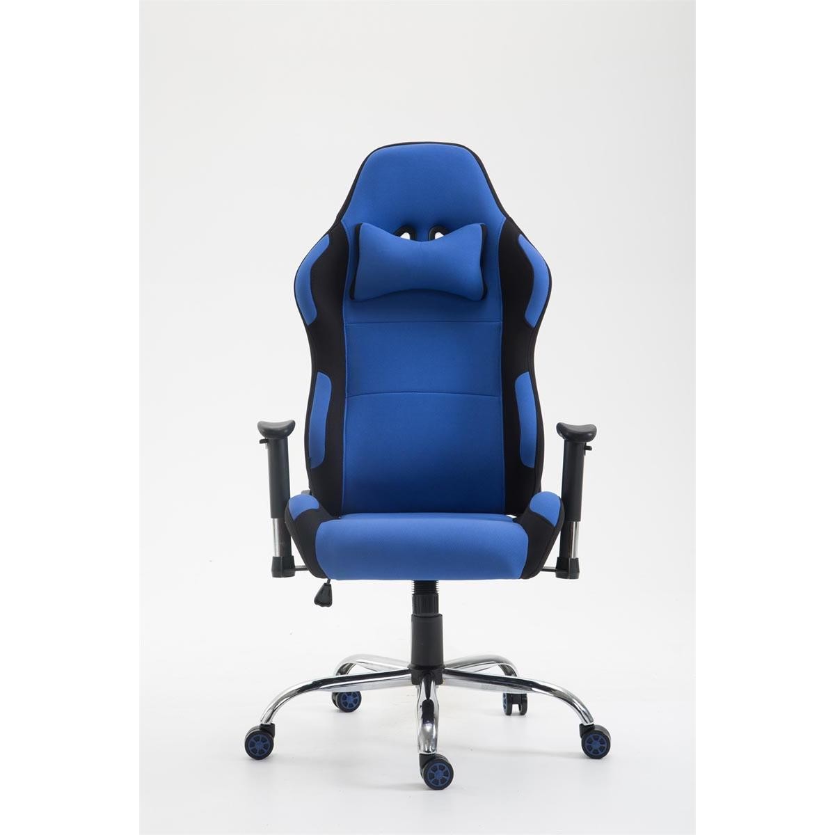 Silla Gaming ROSBY TELA, Diseño Deportivo y Gran Comodidad, Color Negro