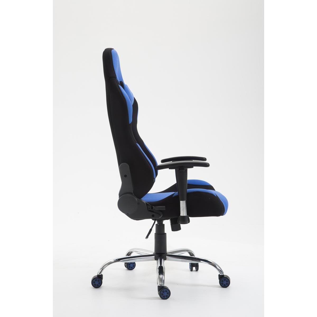 Silla Gaming ROSBY TELA, Diseño Deportivo y Gran Comodidad, Color Negro