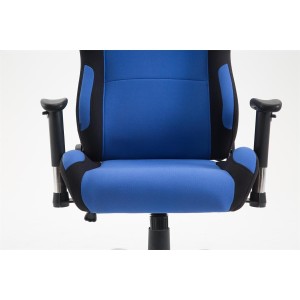 Silla Gaming ROSBY TELA, Diseño Deportivo y Gran Comodidad, Color Negro