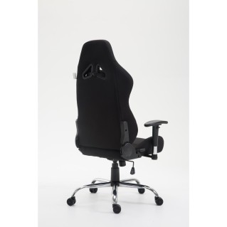 Silla Gaming ROSBY TELA, Diseño Deportivo y Gran Comodidad, Color Negro 2