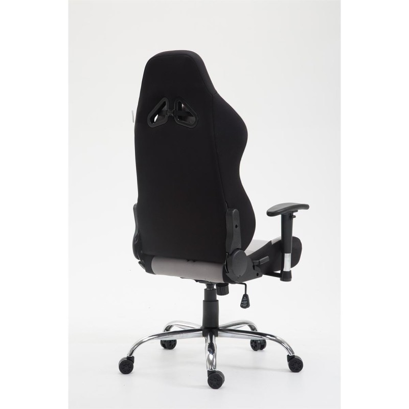 Silla Gaming ROSBY TELA, Diseño Deportivo y Gran Comodidad, Color Negro
