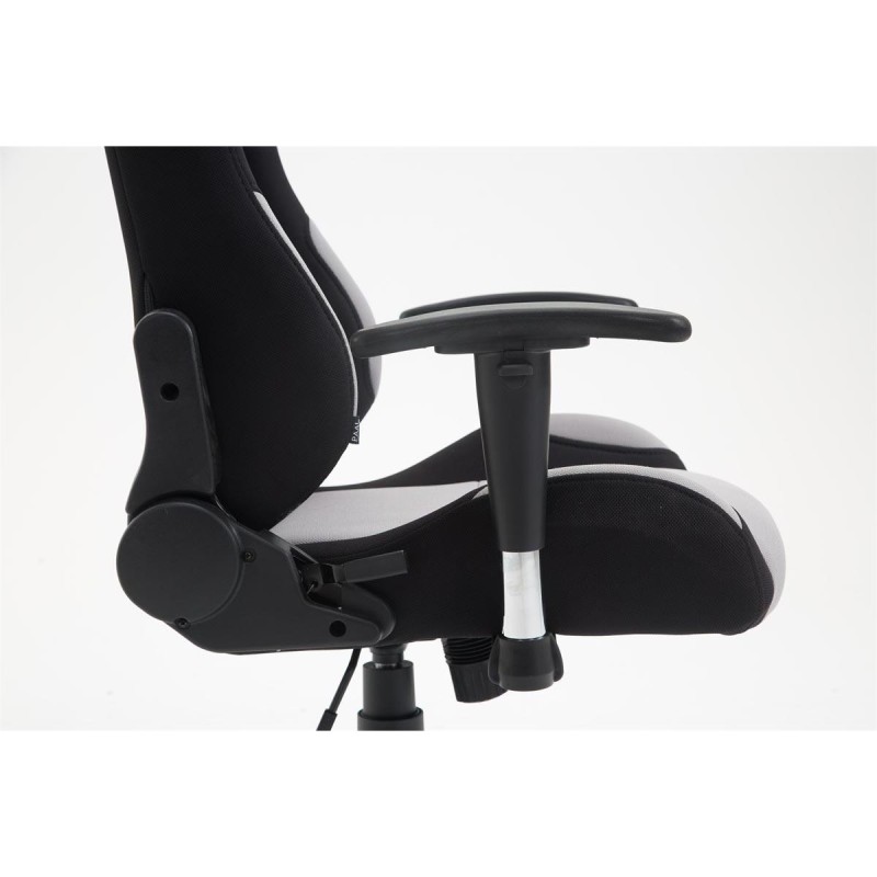 Silla Gaming ROSBY TELA, Diseño Deportivo y Gran Comodidad, Color Negro
