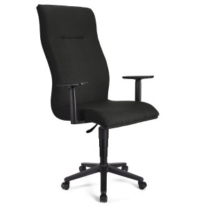 Sillón de Oficina ANIBAL en tela negra