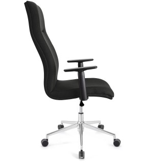 Sillón de Oficina ANIBAL PRO en tela negro 2