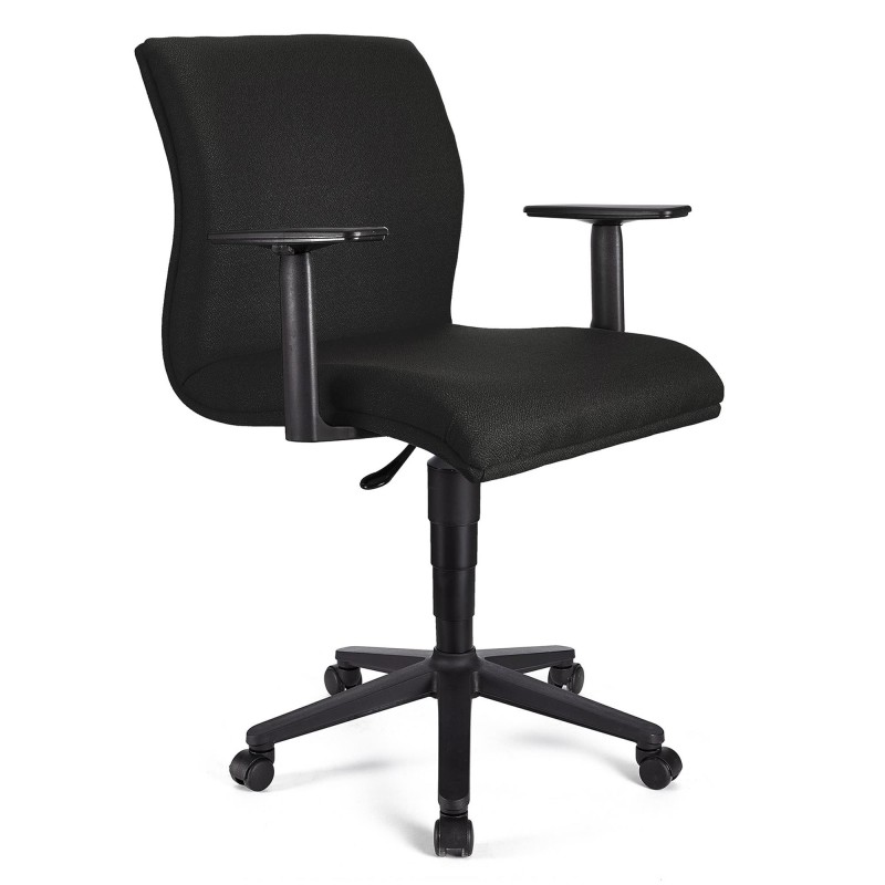 Silla de Oficina ANIBAL BASE en tela negra