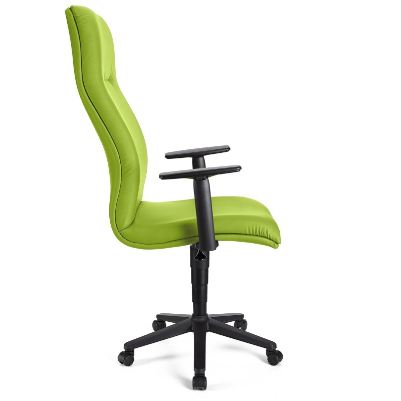Sillón de Oficina ANIBAL PIEL en negro