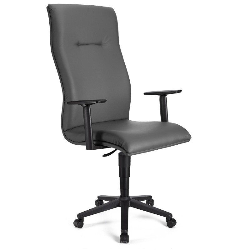 Sillón de Oficina ANIBAL PIEL en negro