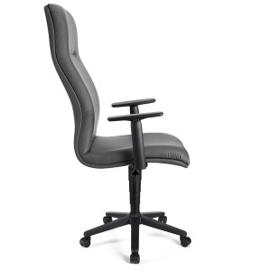 Sillón de Oficina ANIBAL PIEL en negro