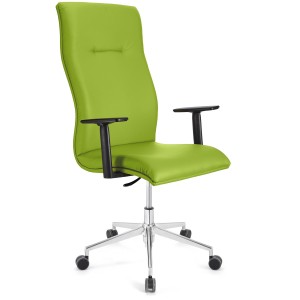 Sillón de Oficina ANIBAL PRO PIEL en negro