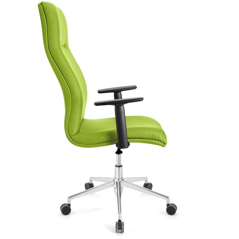 Sillón de Oficina ANIBAL PRO PIEL en negro