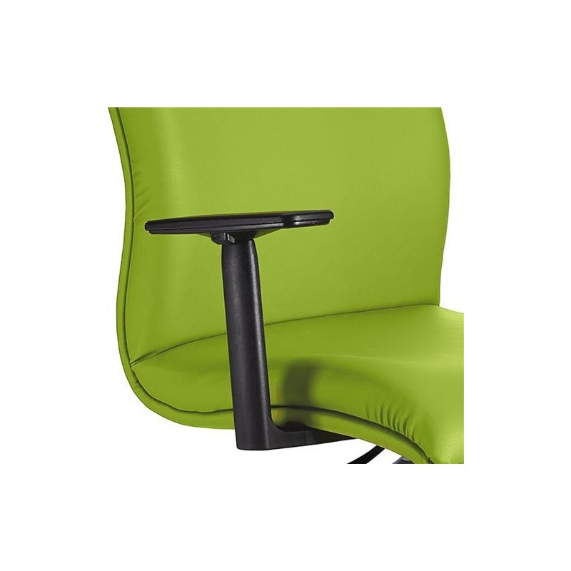 Sillón de Oficina ANIBAL PRO PIEL en negro
