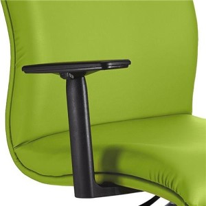 Sillón de Oficina ANIBAL PRO PIEL en negro